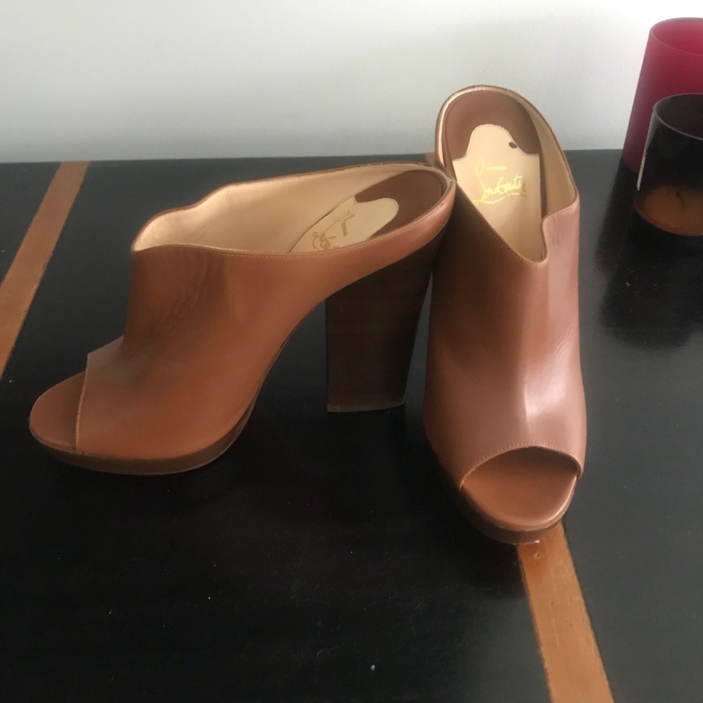 Christian louboutin mules